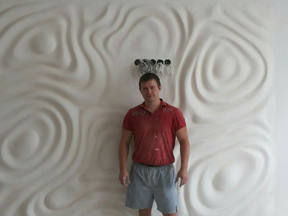 3D панели из гипса изготовление и установка