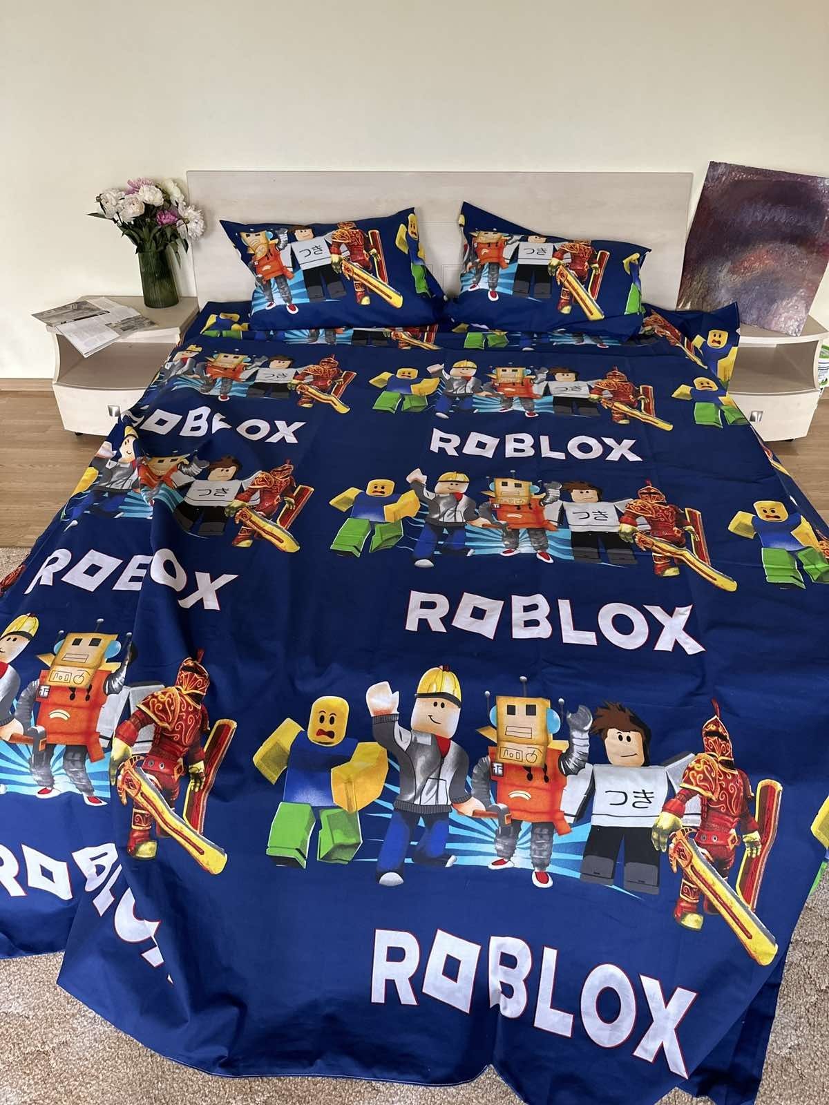 ROBLOX Дитячі Постільні комплекти, тканина Бязь Голд Люкс