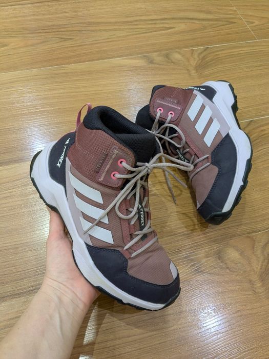 Дитячі черевики adidas TERREX AX4R MID RAIN.RDY