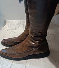 Шкіряніі чоботи 41 розмір Dick Boons Кожаные женские сапоги