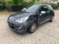 Citroën DS3 Cabrio 2013 rok 1.6 benzyna klima tempomat alufelgi lekko uszkodzony