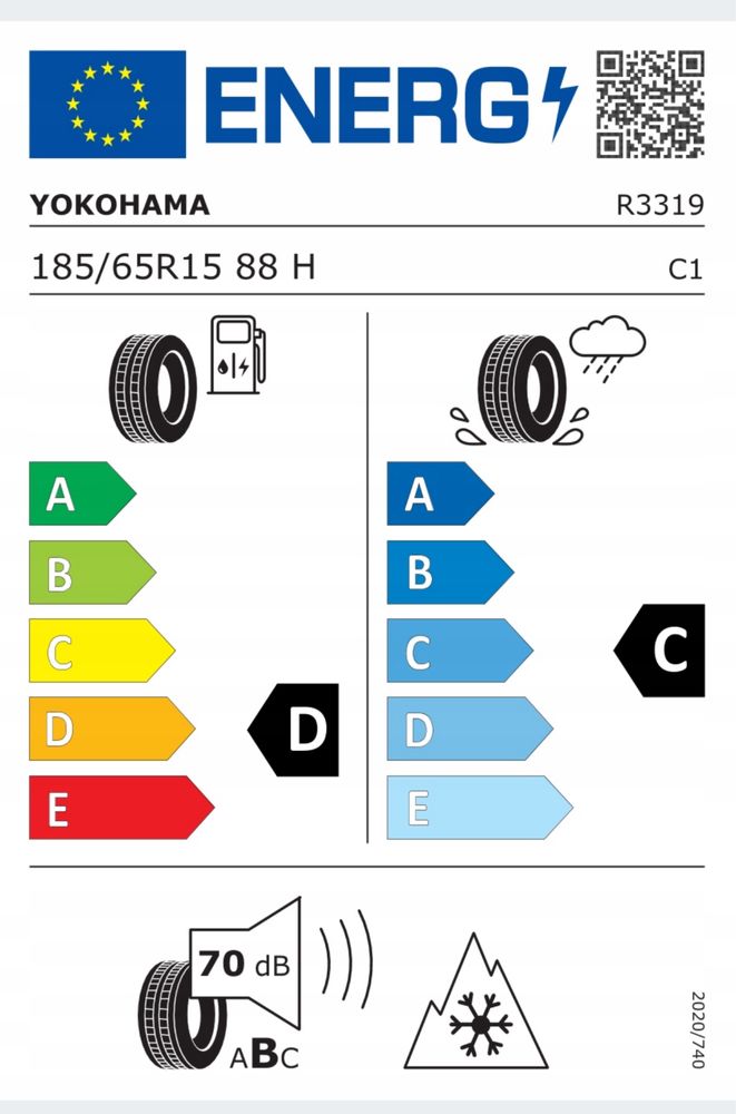 Opony całoroczne Yokohama Bluearth 4S AW21 185/65R15 komplet 4 szt