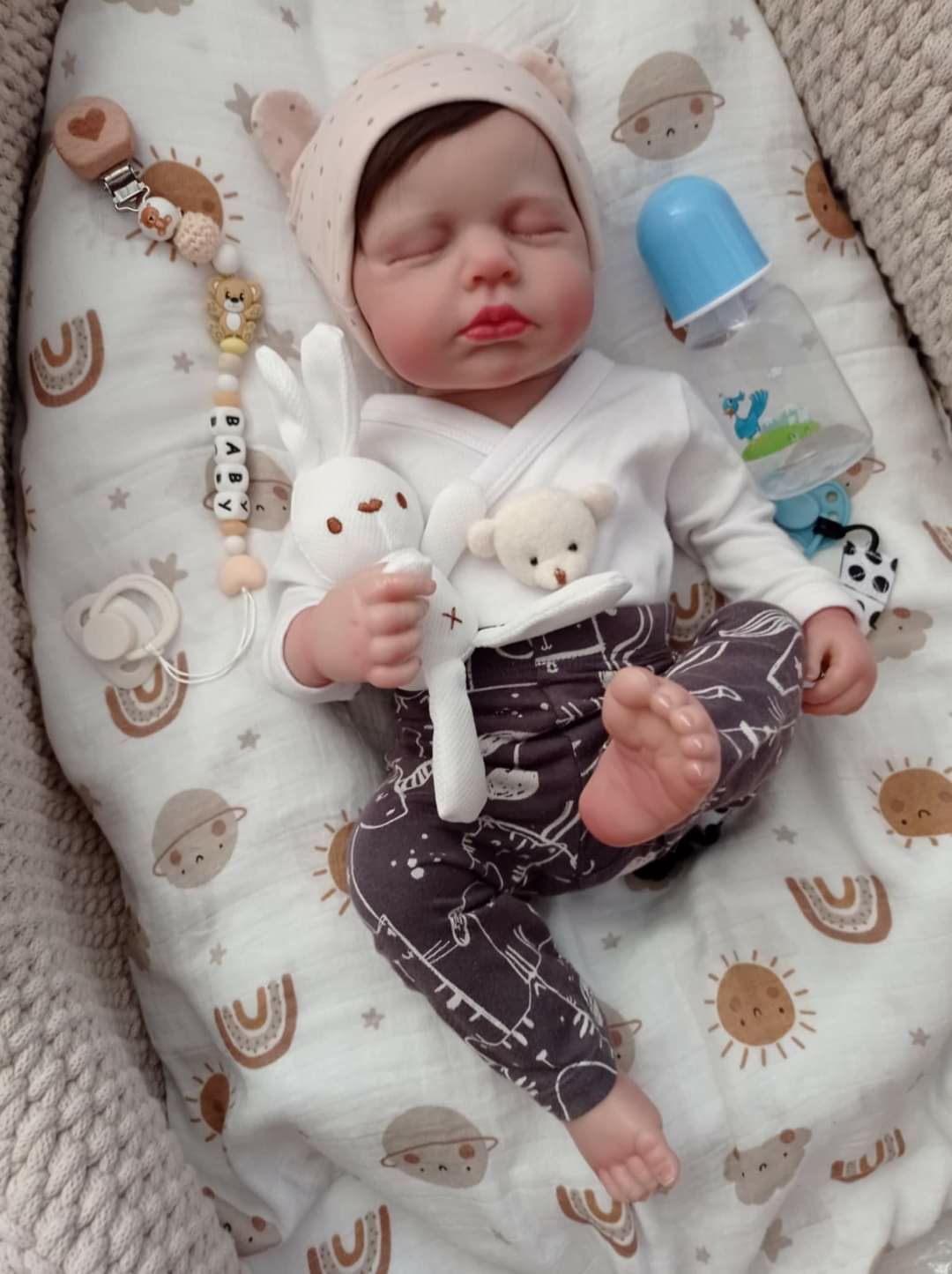 Lalka chłopiec w typie Reborn z wyprawką prezent pod choinkę Kuba01