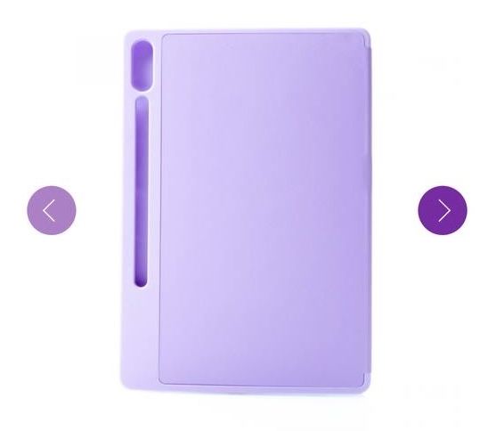 Чехол SmartCover для планшета Samsung Galaxy Tab S9 FE Plus фиалковый
