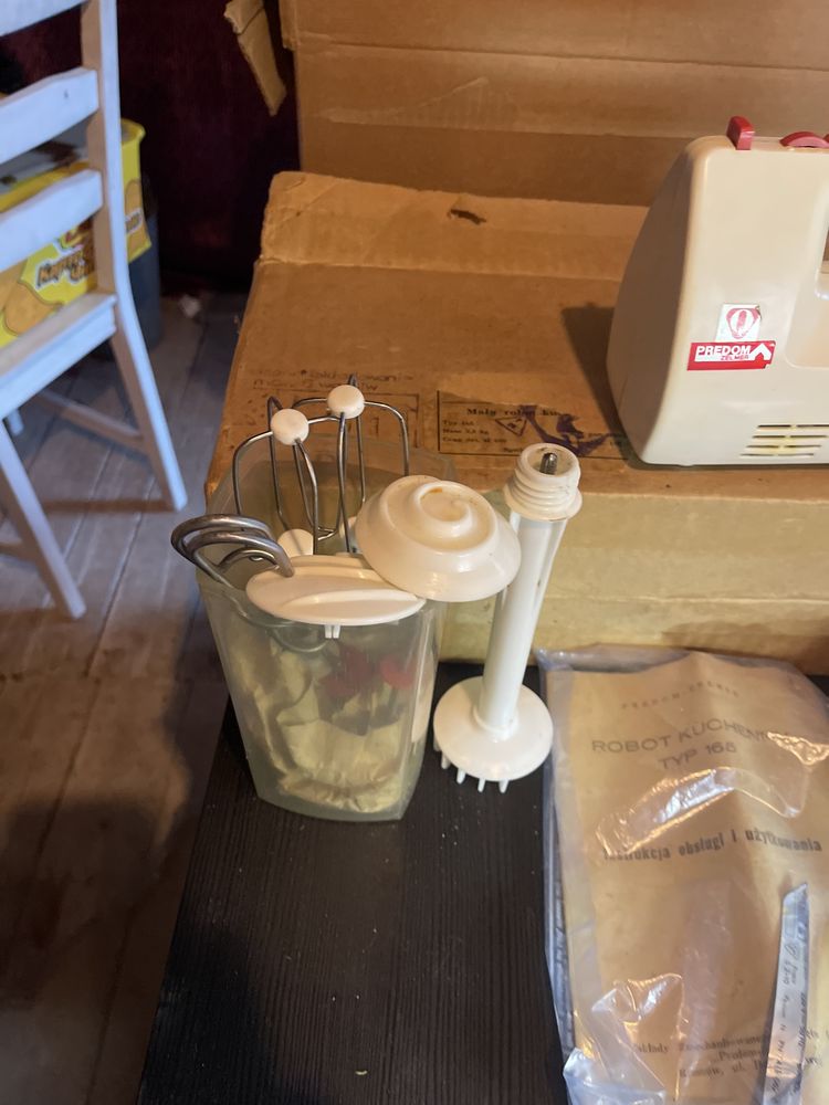 Robot kuchenny Predom Zelmer typ 165 zabytkowy mikser blender PRL
