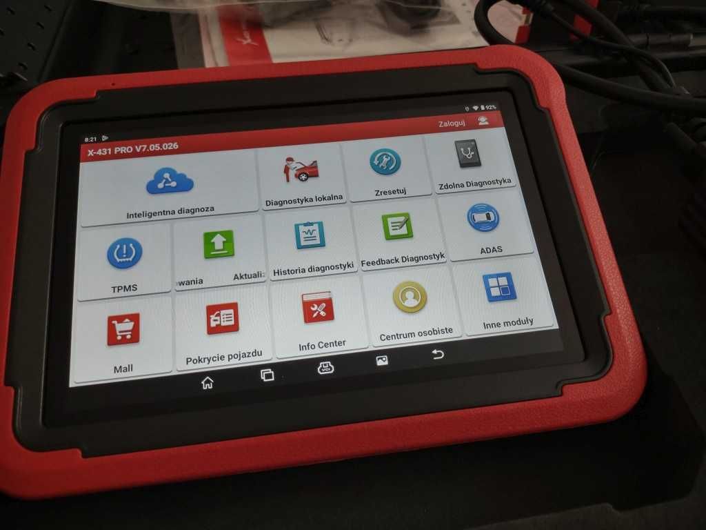 Launch x431 PROS V5.0 tester diagnostyczny kombajn FD-CAN 2025r