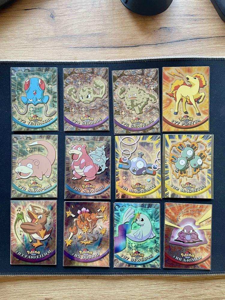 Pokemon topps ingleses silver/rainbow foil 68/151