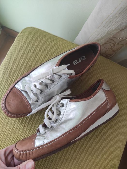 Кросівки Ara мокасини хайтопи натуральна шкіра