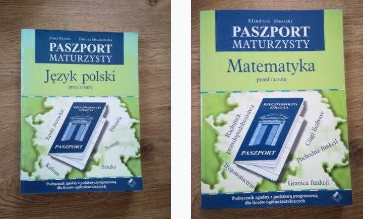 Paszport maturzysty. Język polski, Matematyka przed maturą