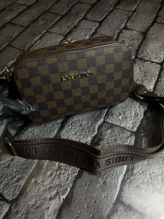 СУМКА ЖЕНСКАЯ LV Клатч Louis Vuitton коричневый мини-сумочка брендовая