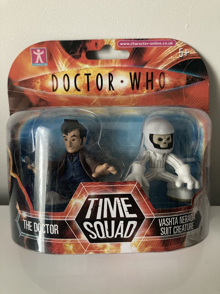 Figurki Doctor Who Time Squad Vashta Nerada suit creature & The Doctor