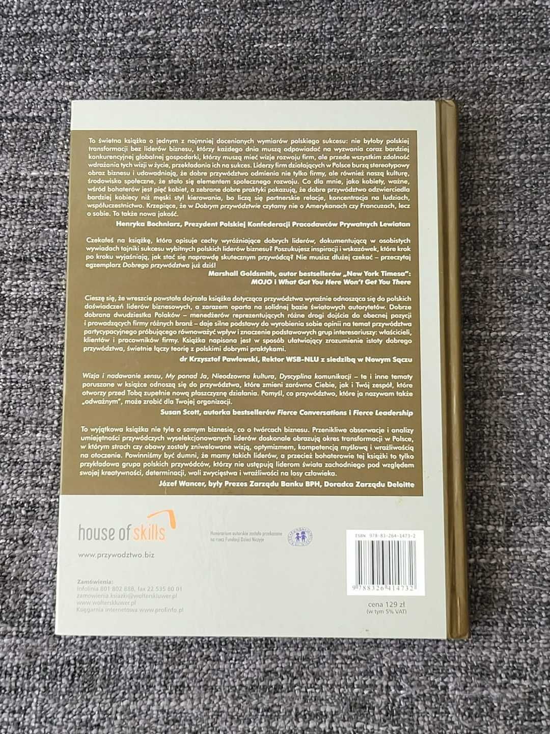 Książka Dobre Przywództwo, Aleksander Drzewiecki