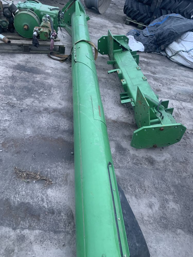 John deere 1450 czesci rura wysypu os skrzynia biegow