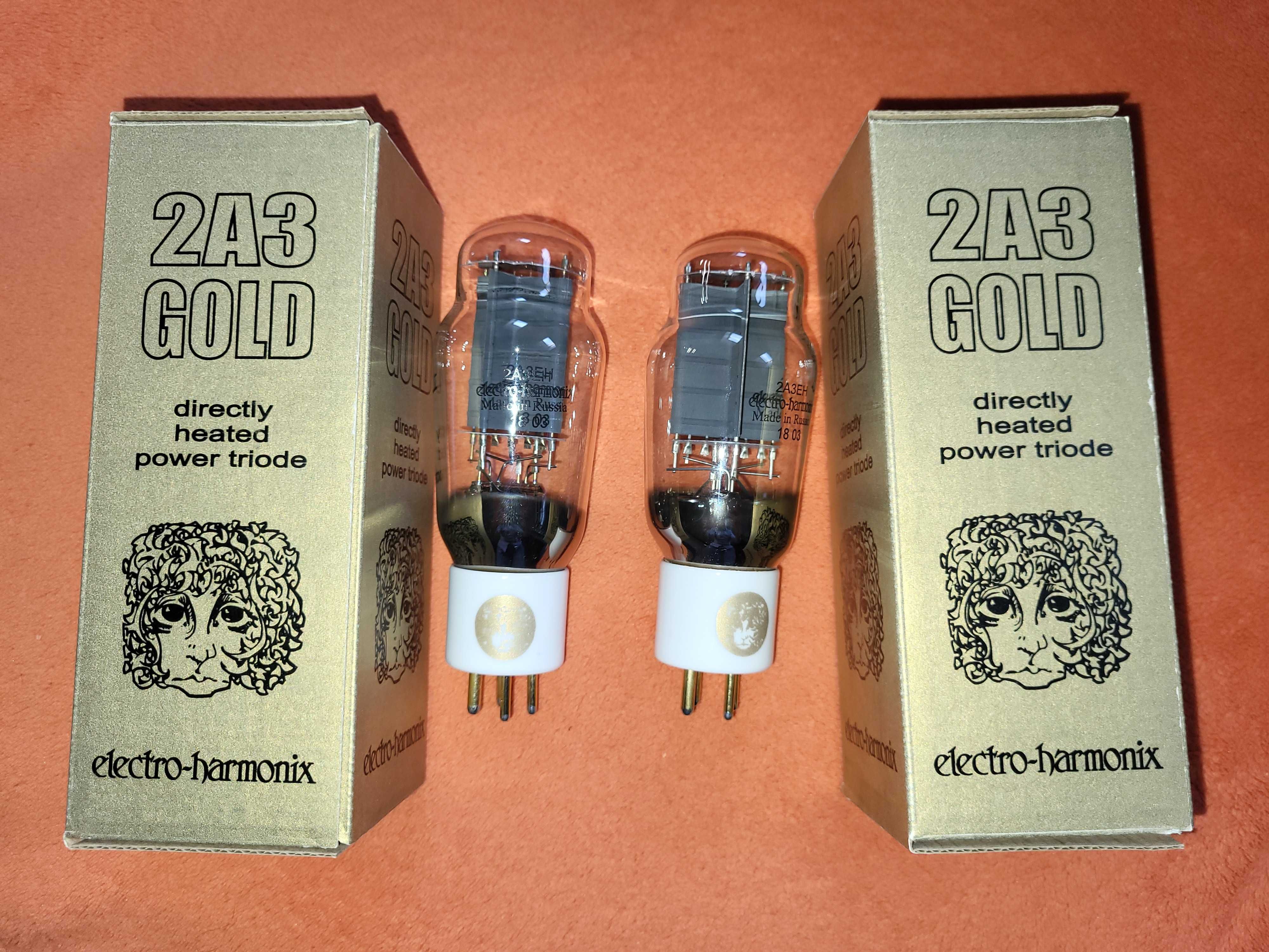 Lampy elektronowe 2A3 Elektro Harmonix GOLD