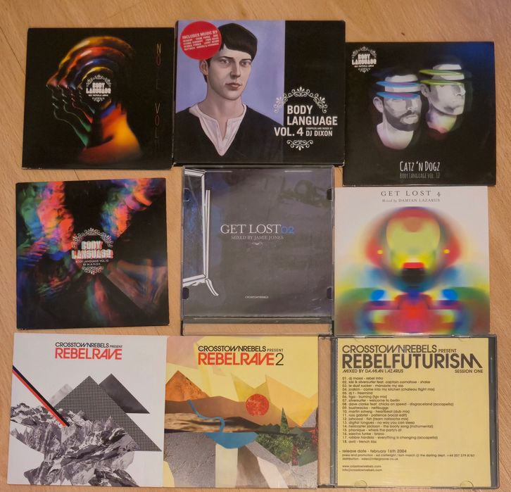 minimal, electro, house, disco sprzed kilkunastu lat na 10 CD