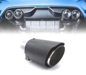 PONTEIRA DE ESCAPE CARBONO UNIVERSAL TIPO AKRAPOVIC 63MM