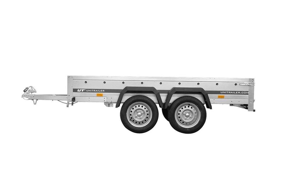 Przyczepka dwuosiowa 264x125 GARDEN 264/2 KIPP DMC 300-750 KG