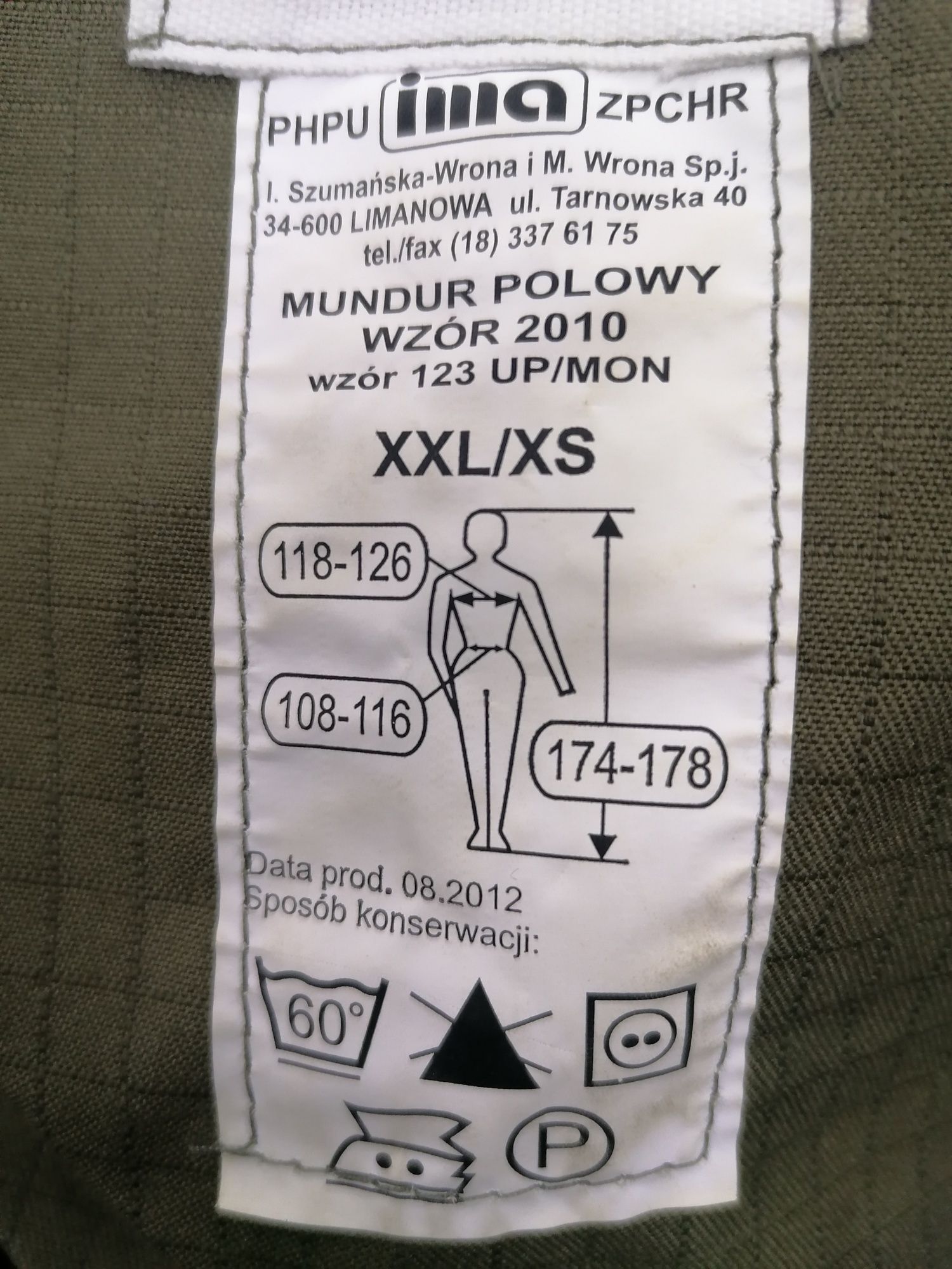 Spodnie MORO xxl/xs