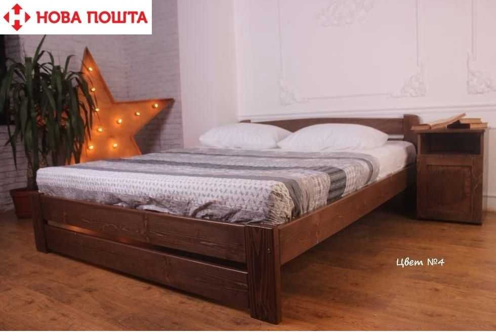 Деревянная кровать   120х200см
