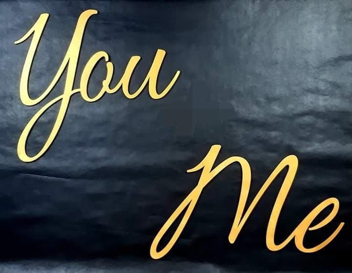 Napis You Me …….