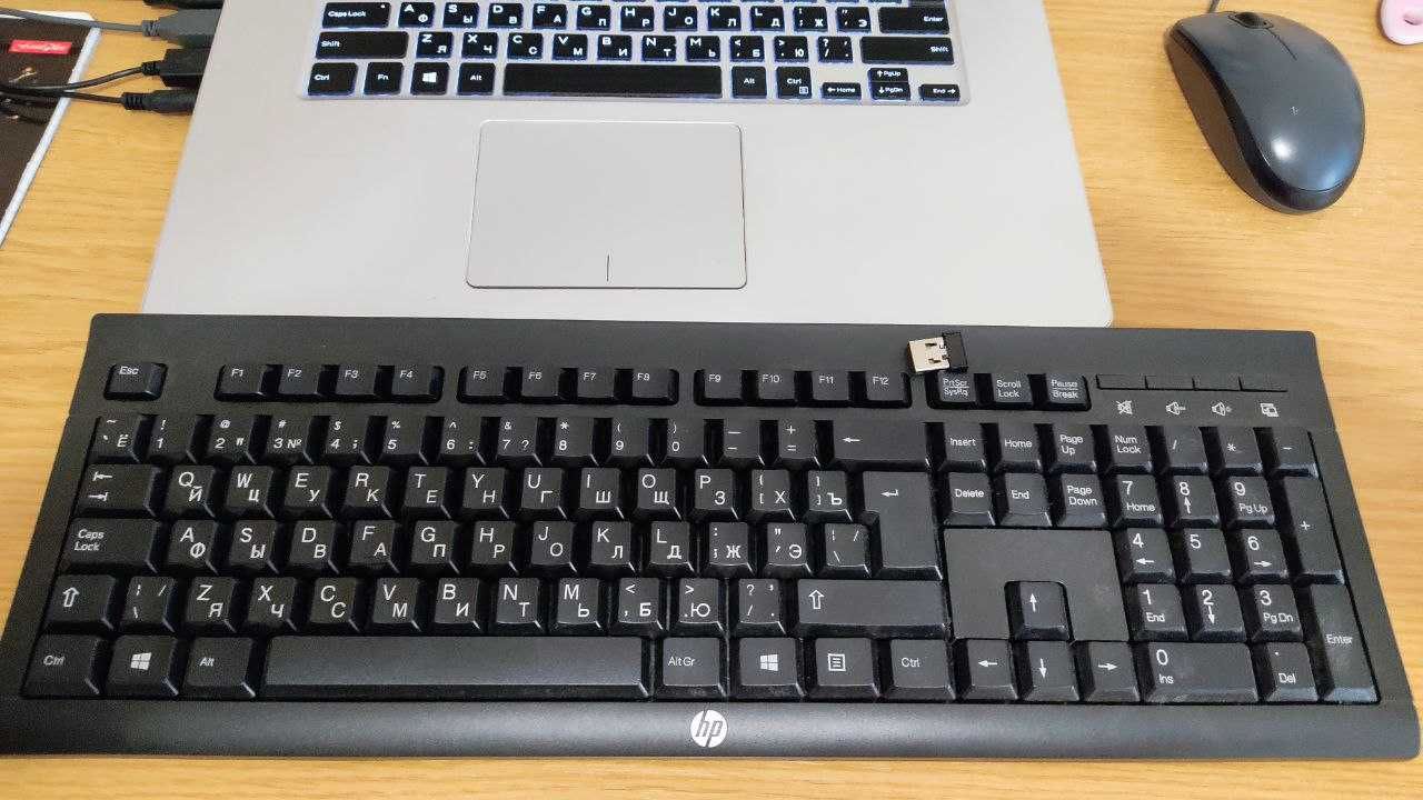 Бездротова клавіатура Hewlett Packard K2500