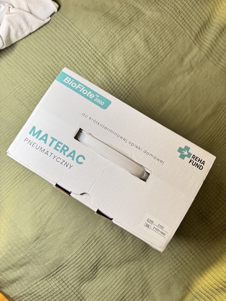 materac na odleżyny, pneumatyczny, jak nowy