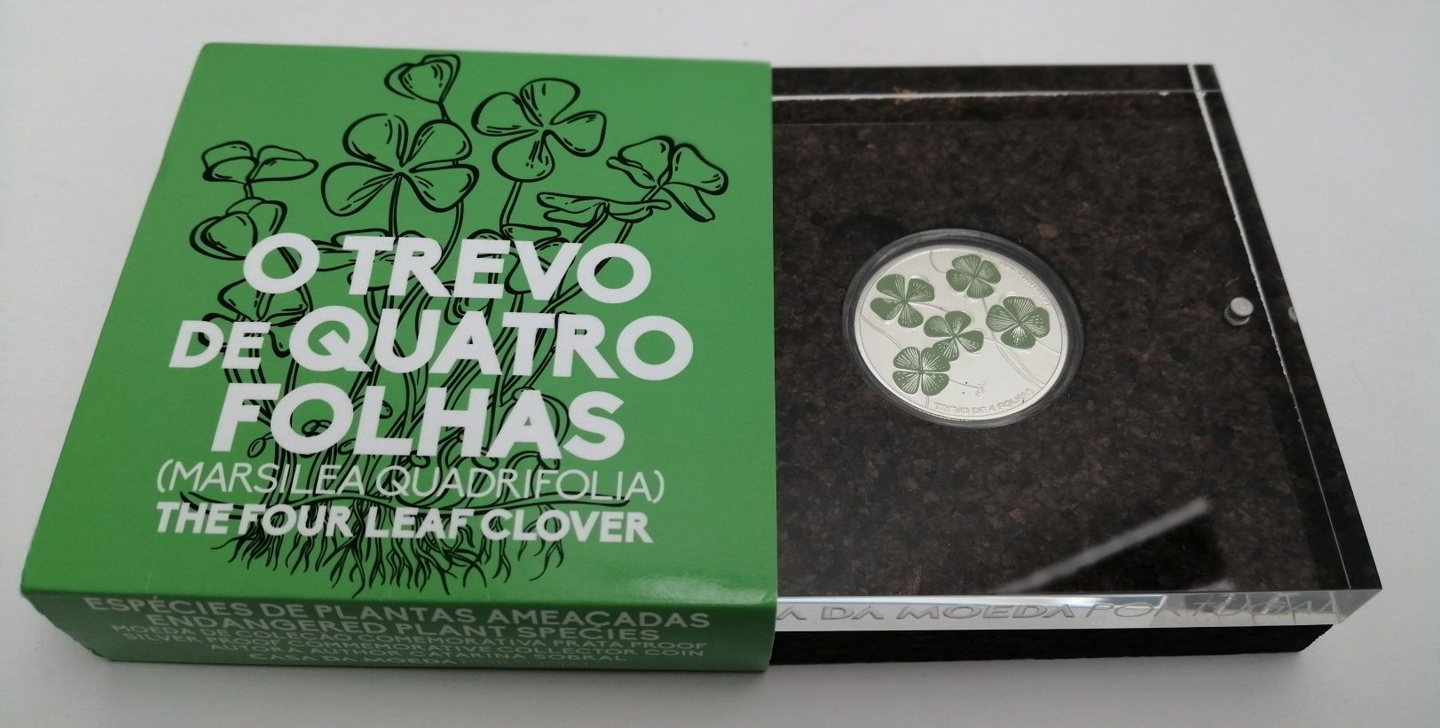 Conjunto Proof Prata Tevo e Maravilhas Natureza