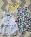 Zestaw 3 sukienek niemowlęcych Primark