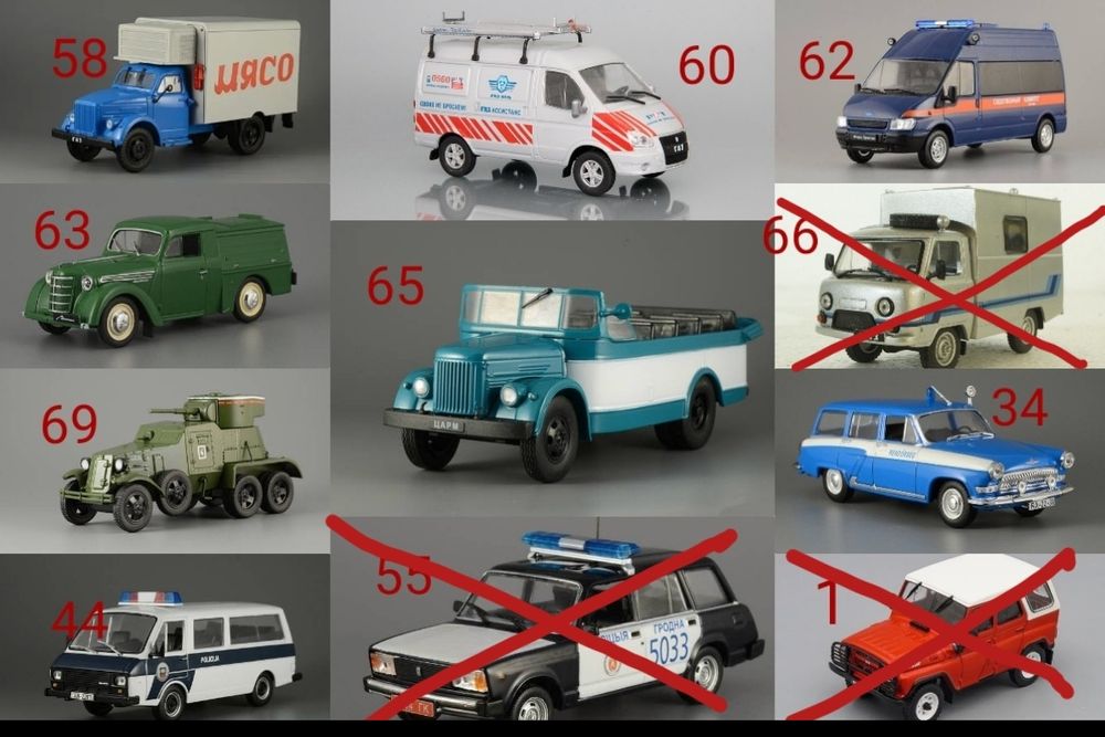 1/43 DeAgostini Автомобиль на службе