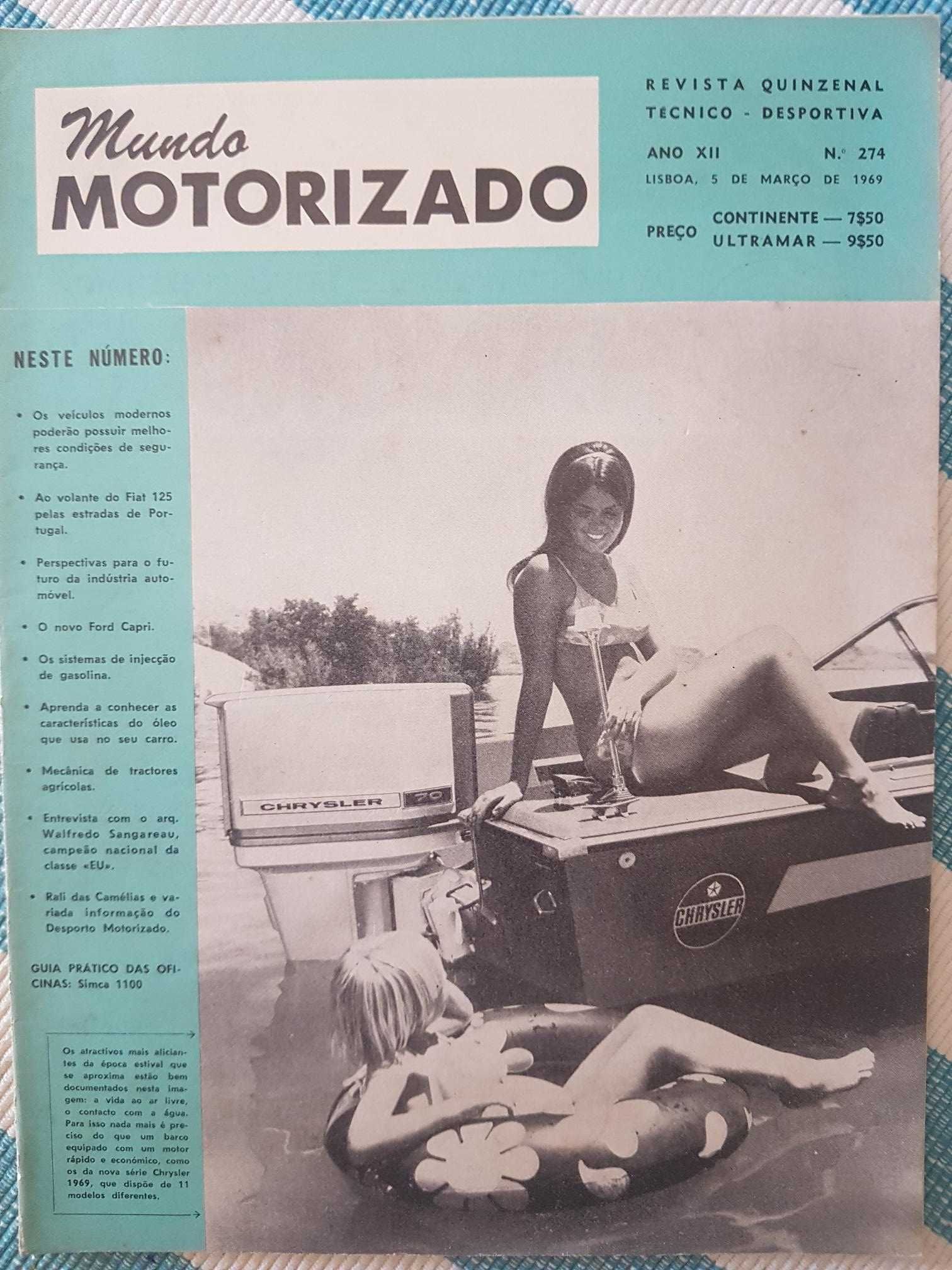 Revista Mundo Motorizado Nº274 (Ano:1969)