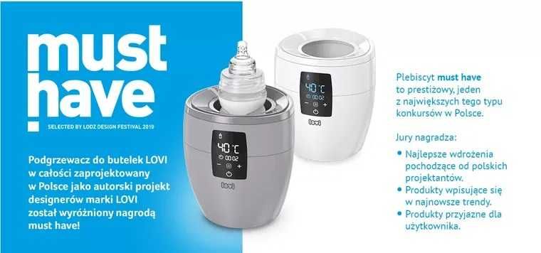 Lovi – podgrzewacz do butelek 4w1