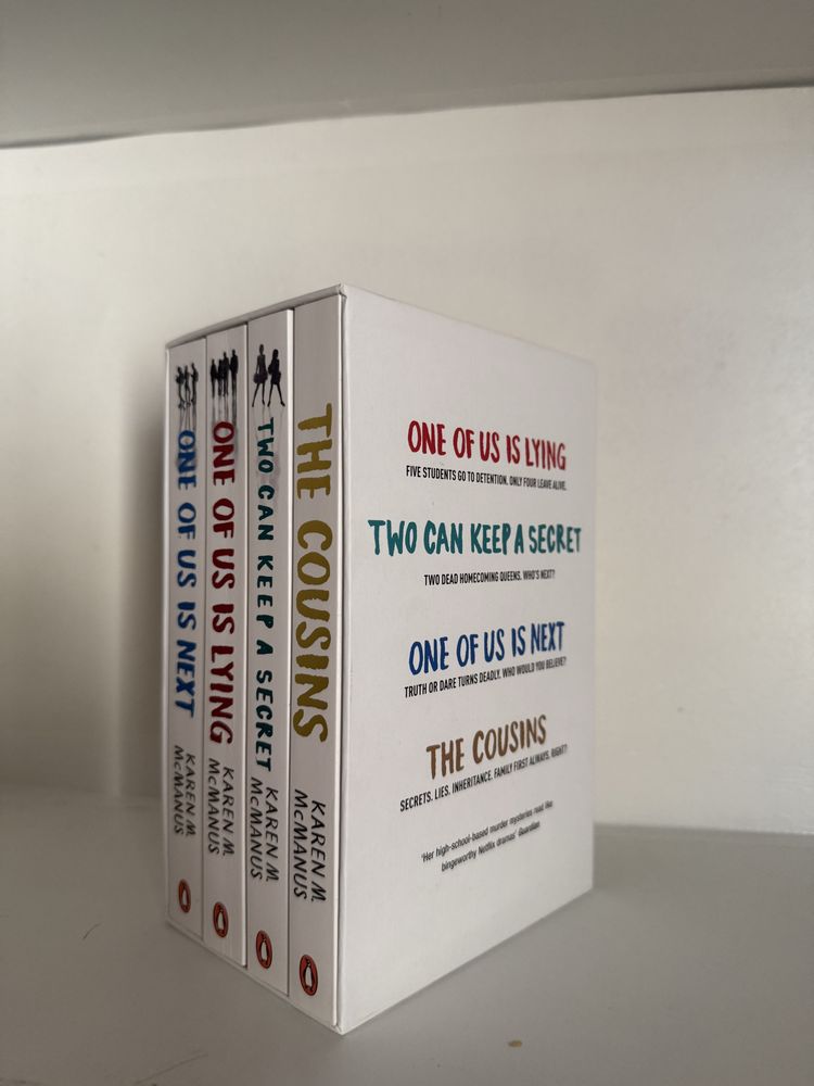 Coleçao Karen M. McManus (Saga do One Of Us Is Lying)