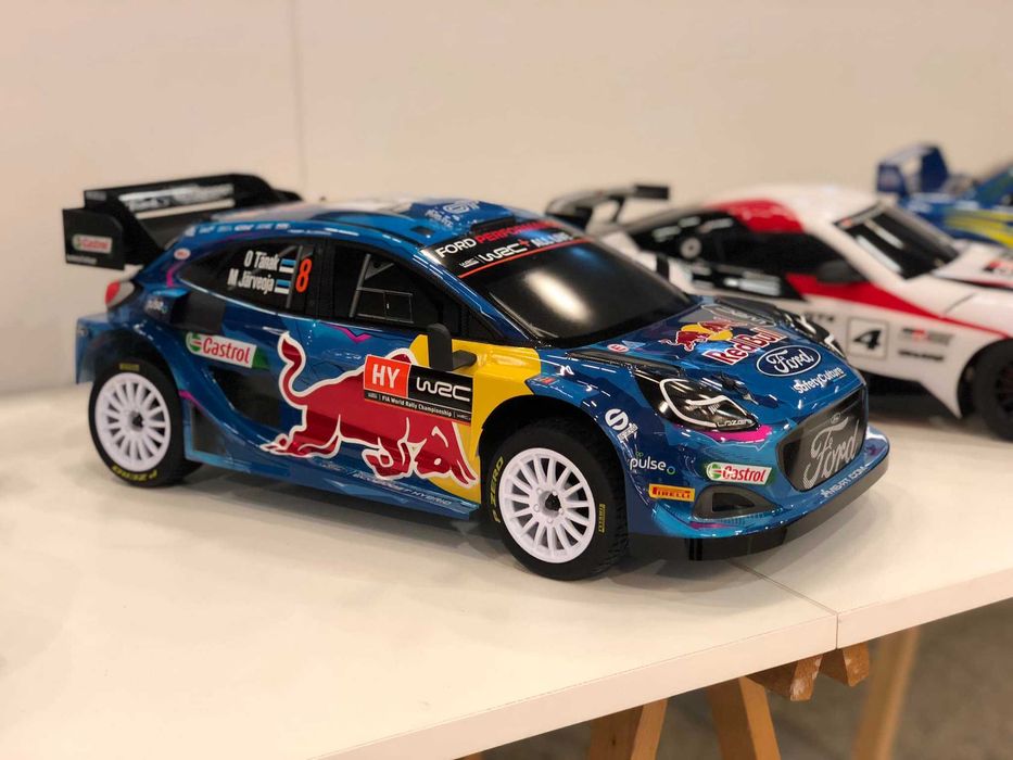 Ford Puma Rally1 Hybrid M-Sport 1/8 RTR 4WD model zdalnie sterowany