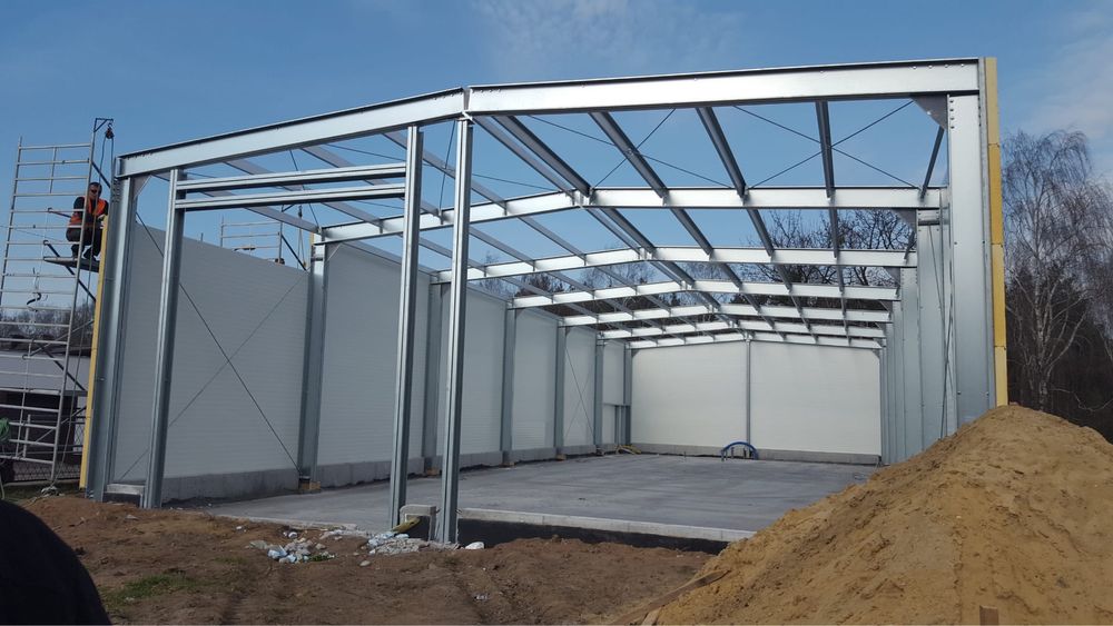 Montaż konstrukcji stalowych-hale