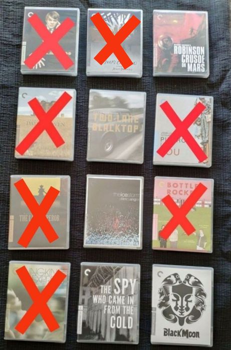 Criterion Collection - 47 filmes - Blu-rays (1/3)