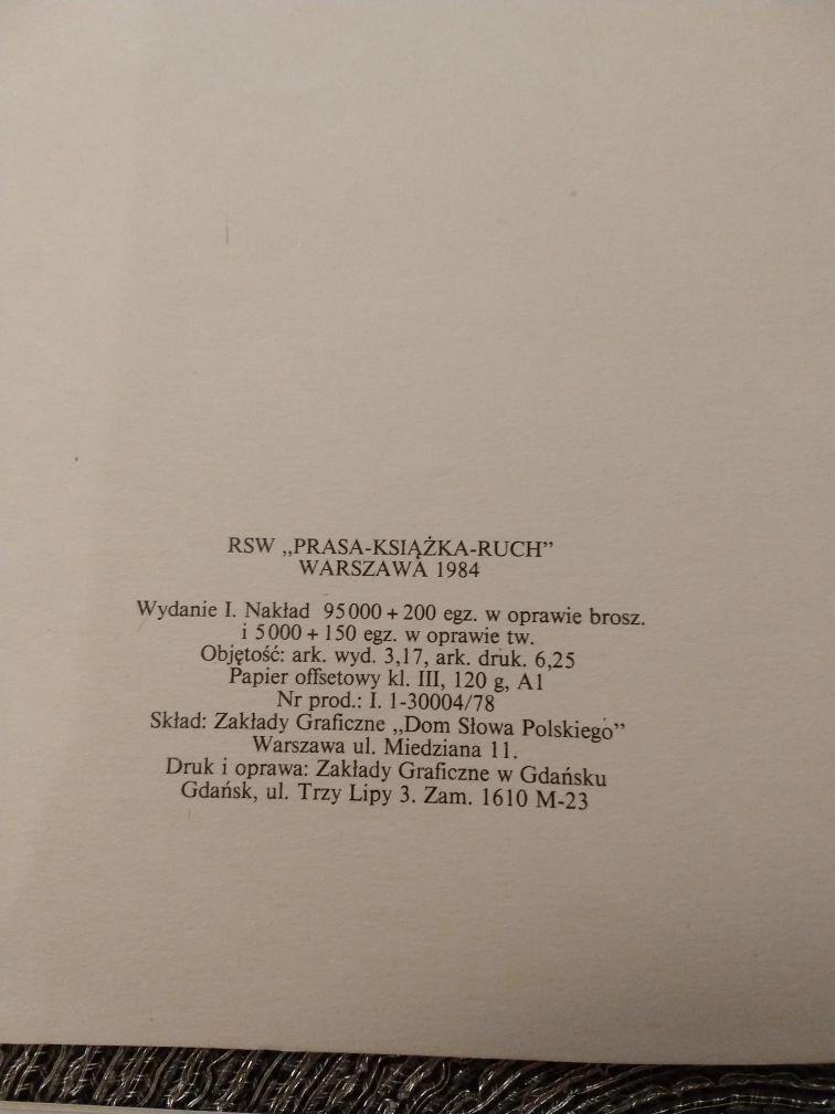 Bajka o carze Sałtanie. 1984r. Aleksander Puszkin