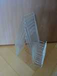 Podstawka UNIWERSALNA z Plexi Stojak 17x10 cm ZESTAW 8 szt