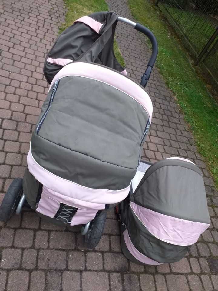 Wózek spacerowy Emmaljunga 2w1 + pokrowiec
