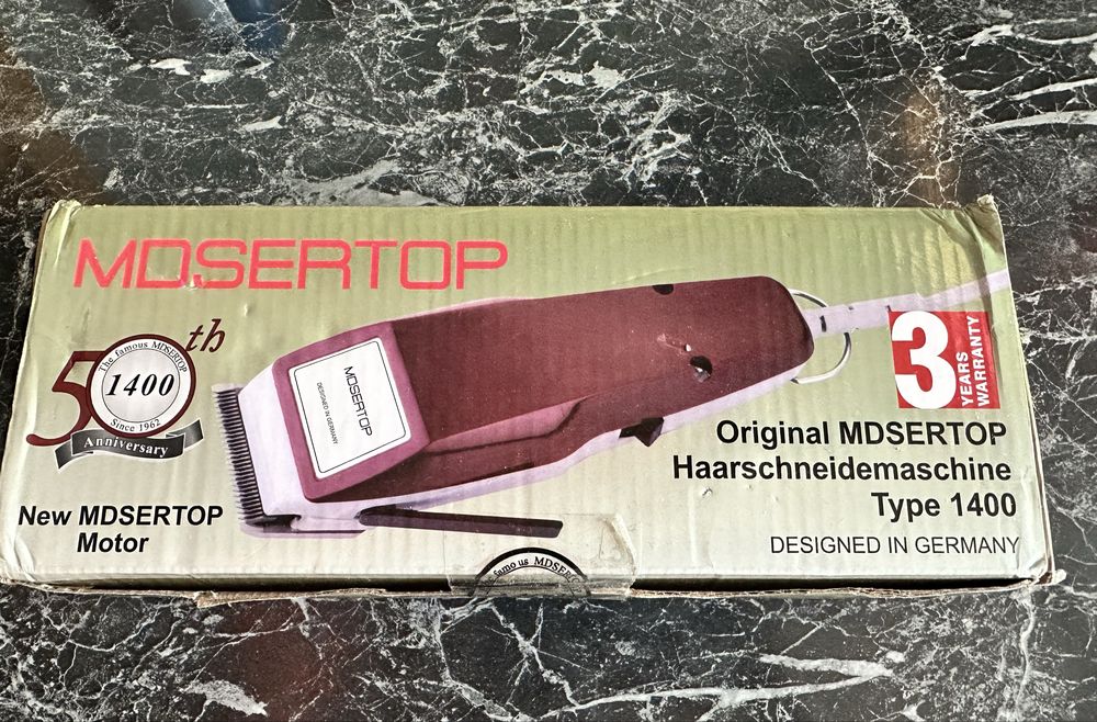 Машинка для стрижки MDSERTOP Type 1400 -нова, не була в використанні