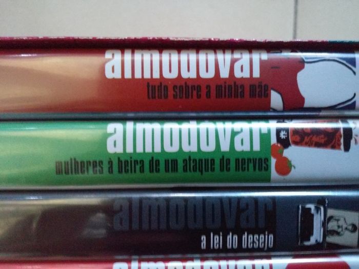 8 filmes DVDs de Almodovar - coleção completa novos