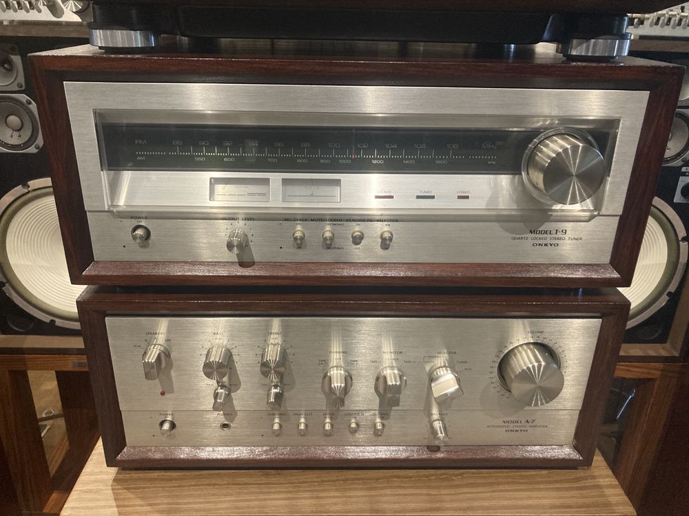 Retrospekcja Onkyo A-7 T-9 Pioneer PL-1551L Rewitalizacja-Serwis