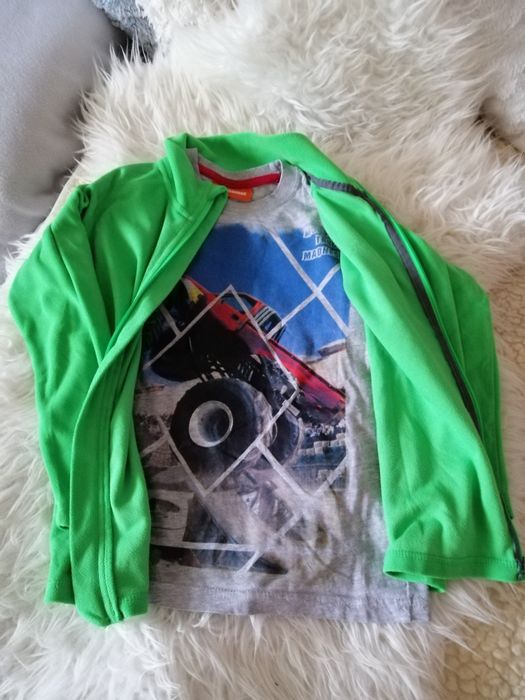 Bluza chlopieca welurkowa