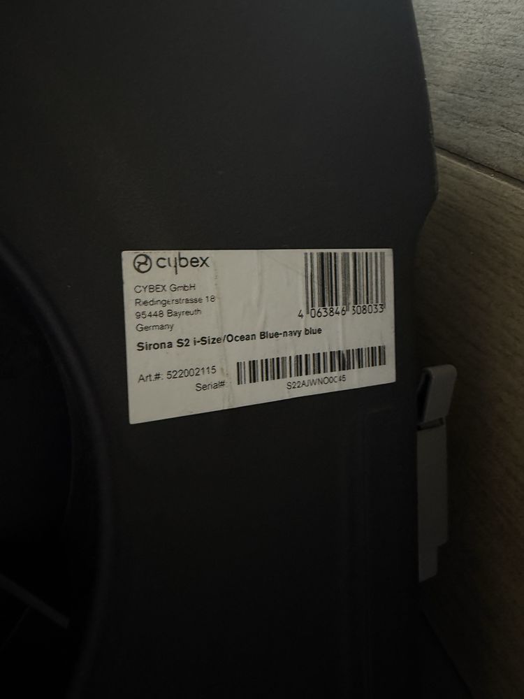 Cybex Sirona S2 i-size fotelik obrotowy z baza