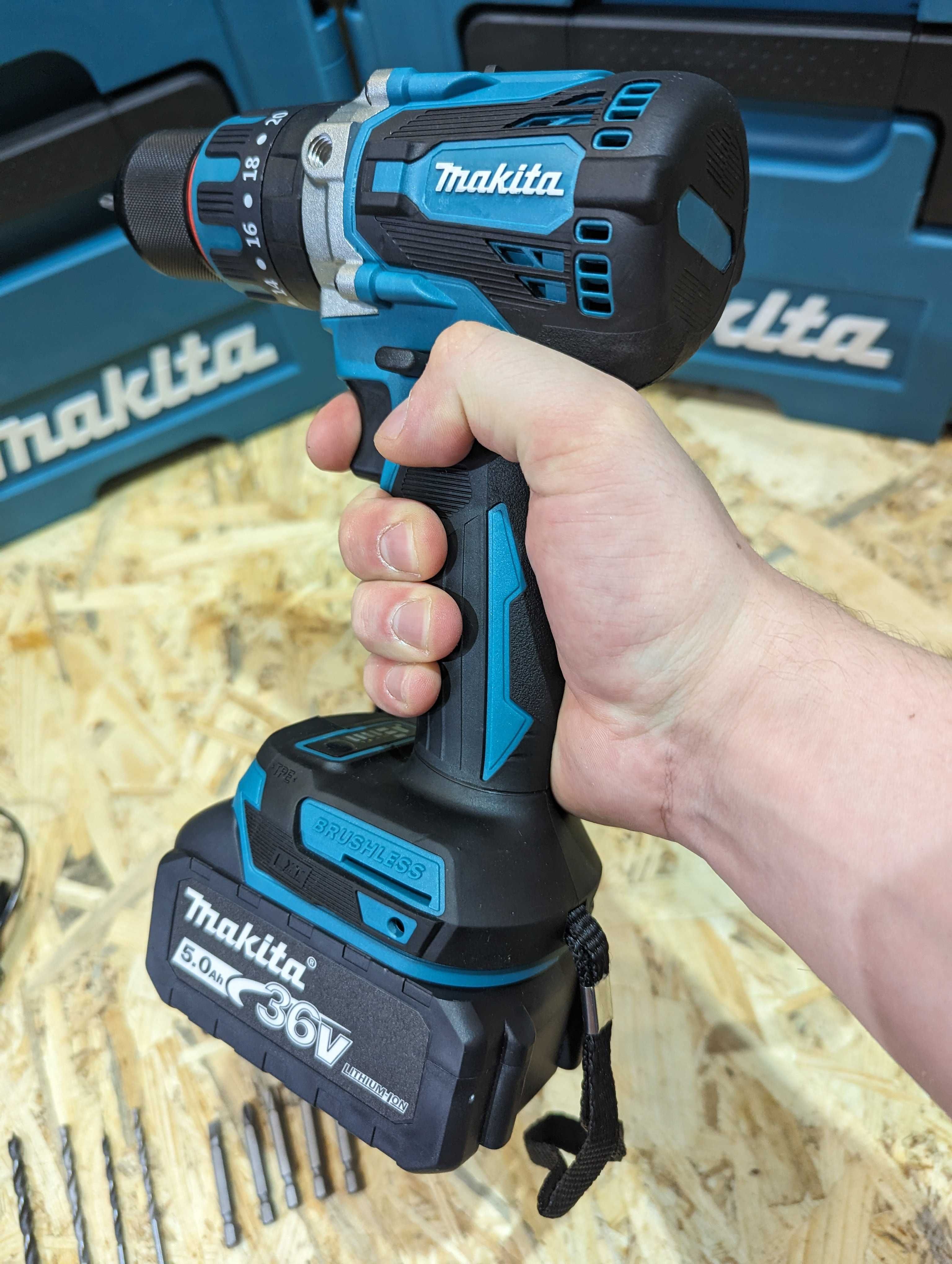 Акумуляторний дриль-шуруповерт Makita DHP485BL 36V