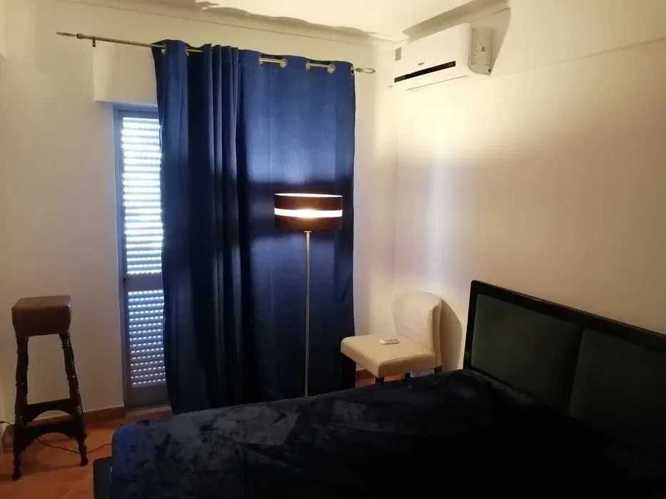 2 Cortinas Azuis - Ótimo Estado