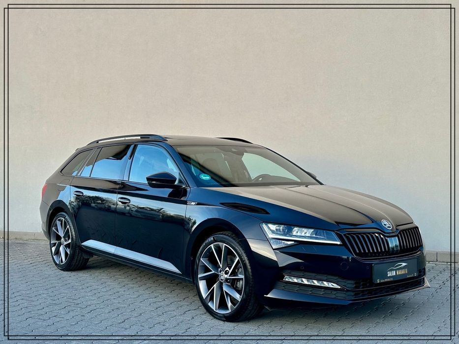 Skoda Superb 200KM Sportline Recaro matrix virtual  panorama kamera el hak FV23%