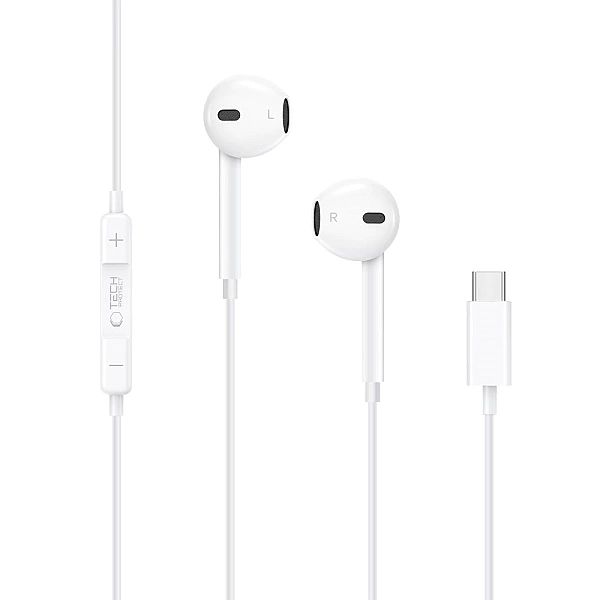Tech-Protect Ultraboost Type-C Earphone Core White