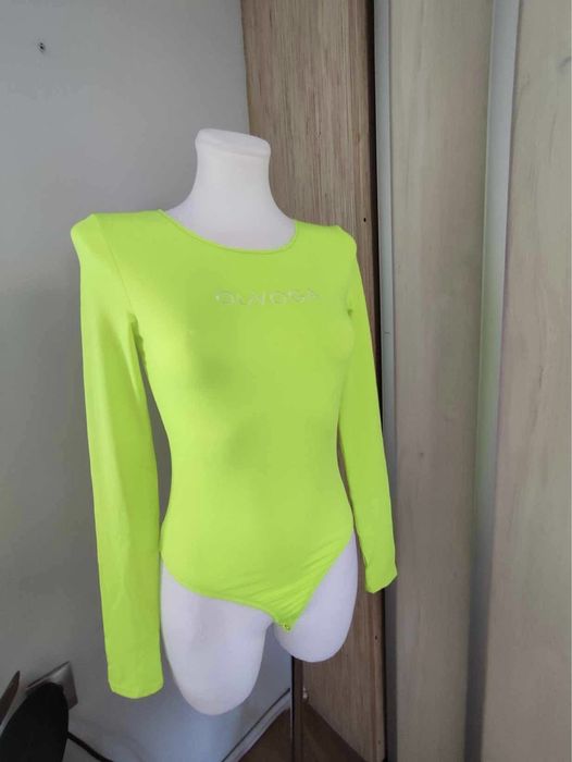 Body damskie neon limonka, Olavoga , rozmiar uniwersalny