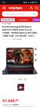 Portátil Gaming 144HZ