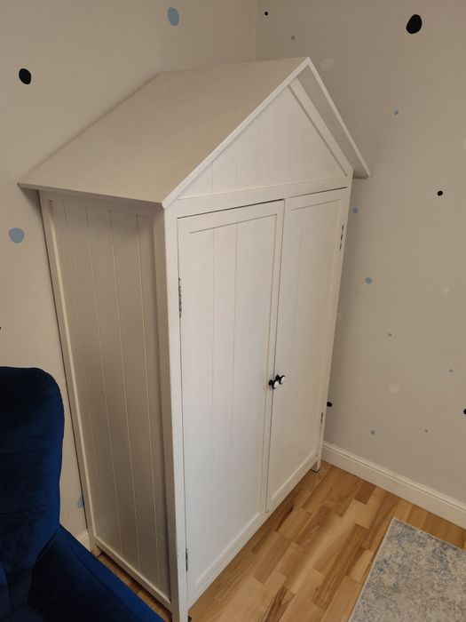 Szafa domek biała szafa dziecięca dla dziecka